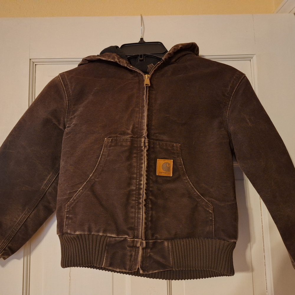 Carhartt Brown Hooded Jacket